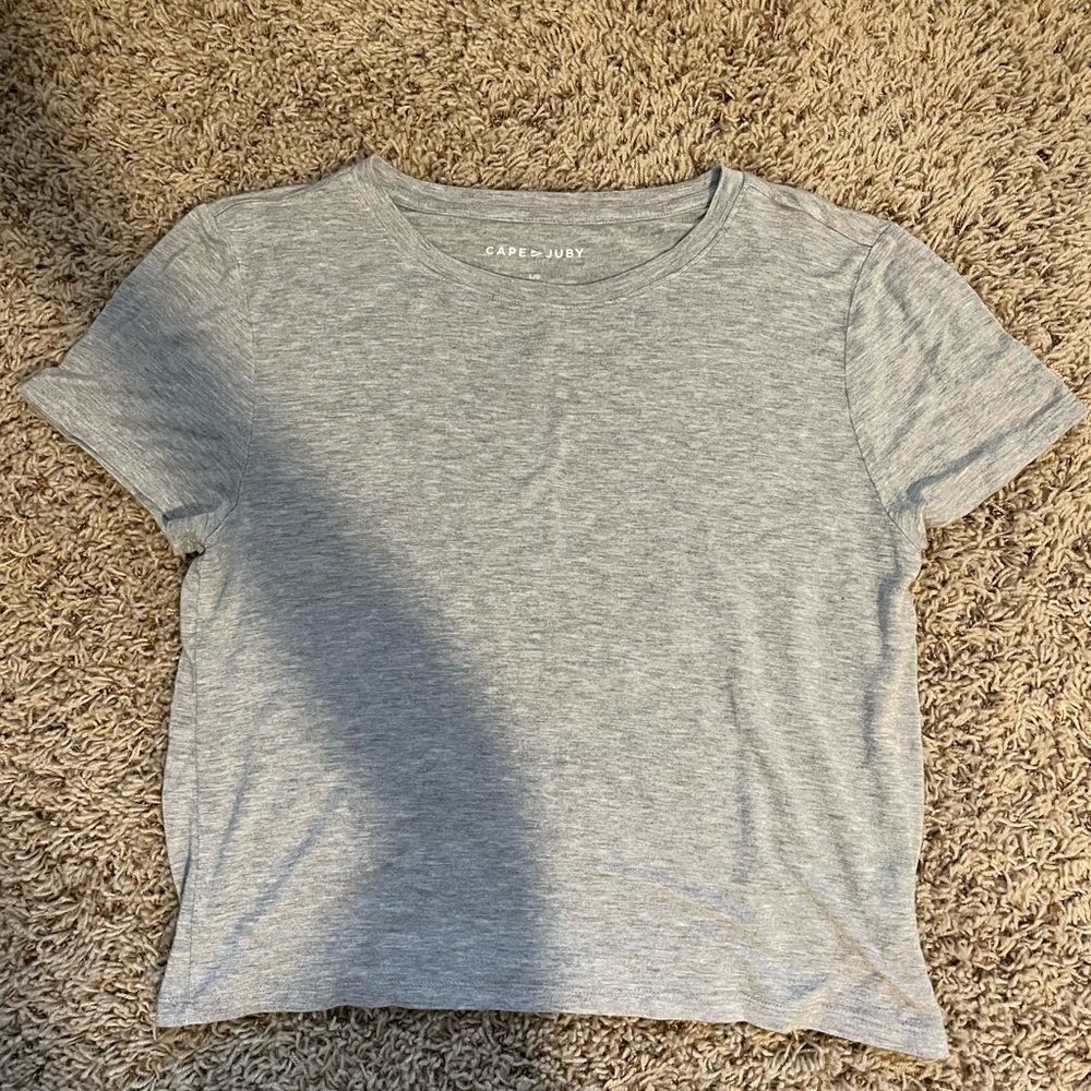 Super soft gray top